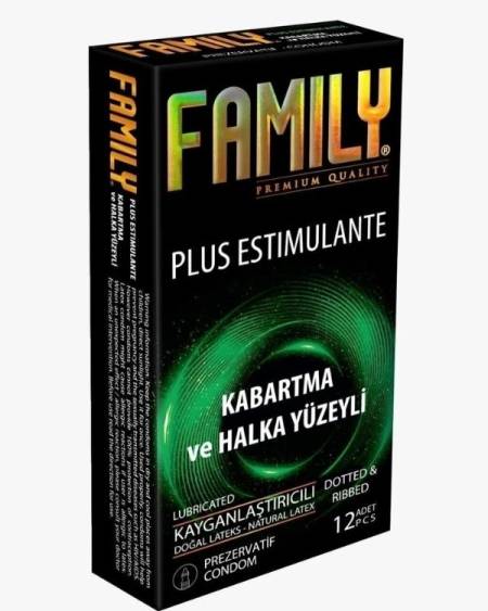 Family Plus Estimulante - Kabartma Ve Halka Yüzeyli