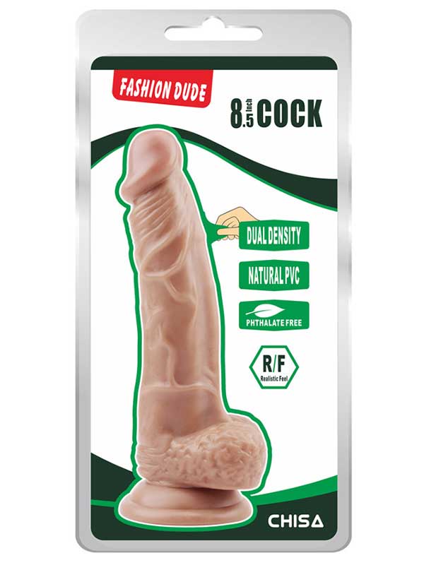 Fashion Dude 21.5cm Çift Katmanlı Dildo - Görsel 2