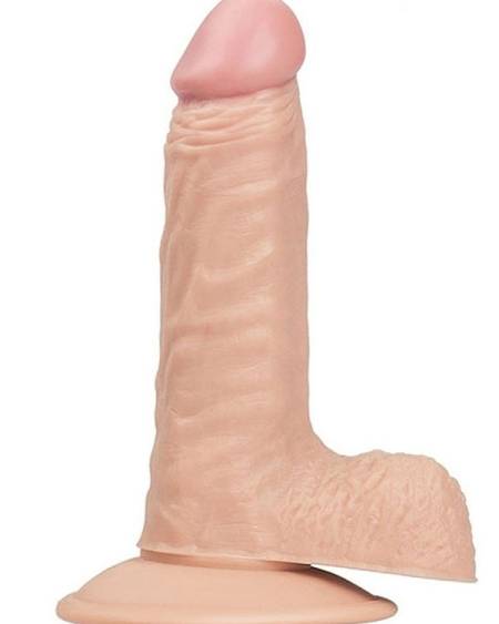 Gerçekçi Testisli Dildo 17.5 cm
