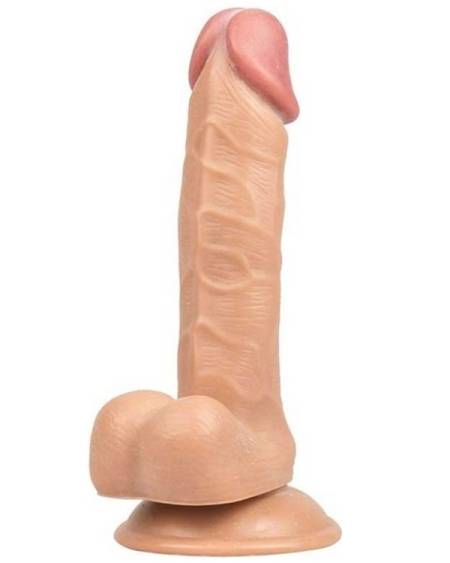 Gerçekçi Testisli Dildo 20 cm