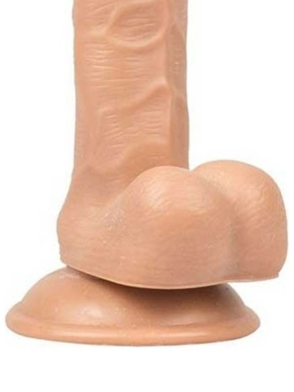 Gerçekçi Testisli Dildo 20 cm - Görsel 4