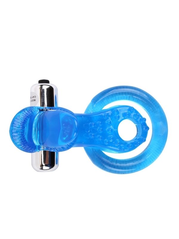 Get Lock The Tongue-Blue Titreşimli Dilli Penis Halkası - Görsel 4