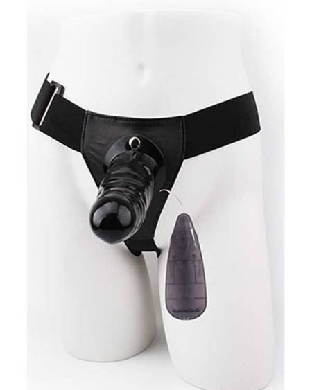 Hi Basic Penis Extender İçi Boş Titreşimli Belden Bağlamalı - Siyah