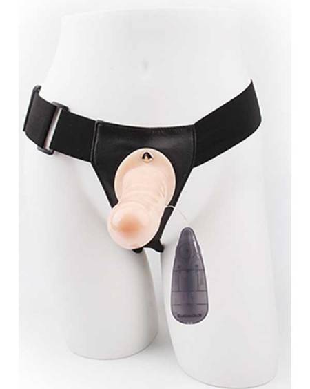 Hi Basic Penis Extender İçi Boş Titreşimli Belden Bağlamalı - Ten