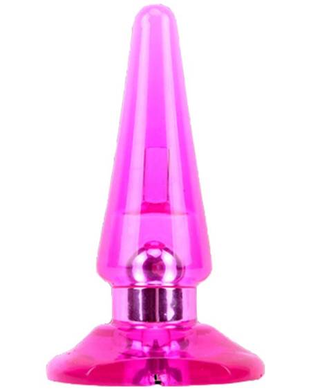 Hi Basic Titreşimli Anal Tıkaç - Pembe