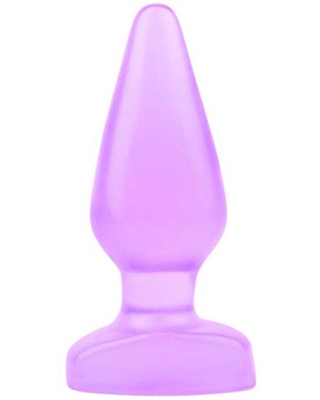 Hi-Rubber Şeffaf Jel Anal Tıkaç - Mor 16cm