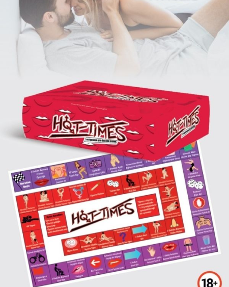 Hot Times Yetişkinlere Özel Cinsel İlişki Yatak Kutu Oyunu