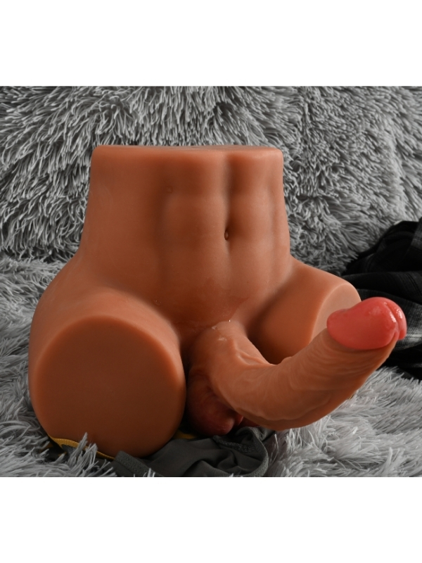 L-Join Gerçekçi 5.3 Kg Trans Kalça Vajina Mastürbatör Dildo - Görsel 5