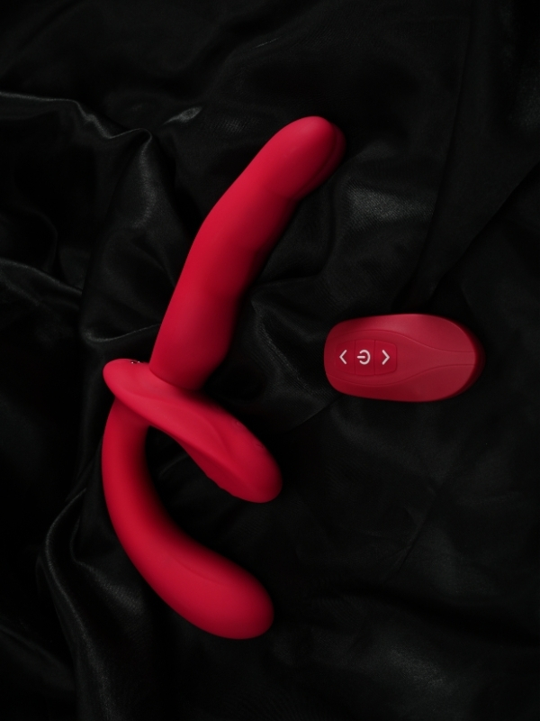 L-Join Strapless Vibratör – 10 Farklı Titreşim Modu, Uzaktan Kumandalı, Şarjlı G Nokta Uyarıcılı Tasarım - Görsel 4