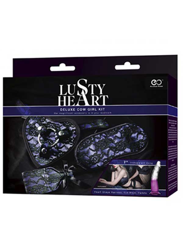 Lusty Heart Lüks Vahşi Kız Fantezi Seti - Görsel 2