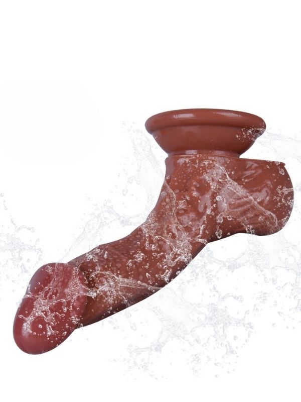 Noctis 16,5cm Kahverengi Dildo No:112 - Görsel 4