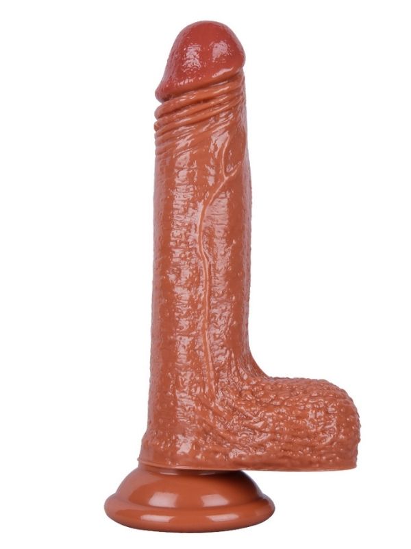 Noctis 18cm Kahverengi Dildo No:38 - Görsel 3