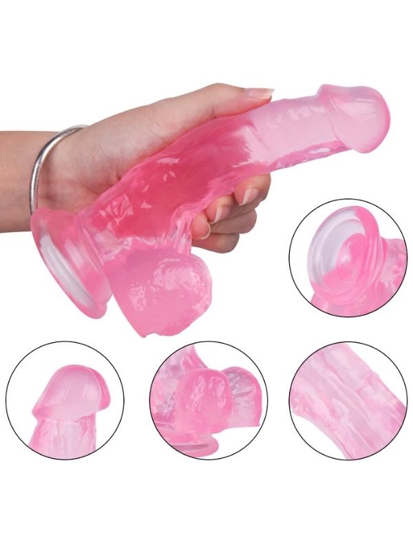 Noctis 18cm Pembe Dildo No:5 - Görsel 4