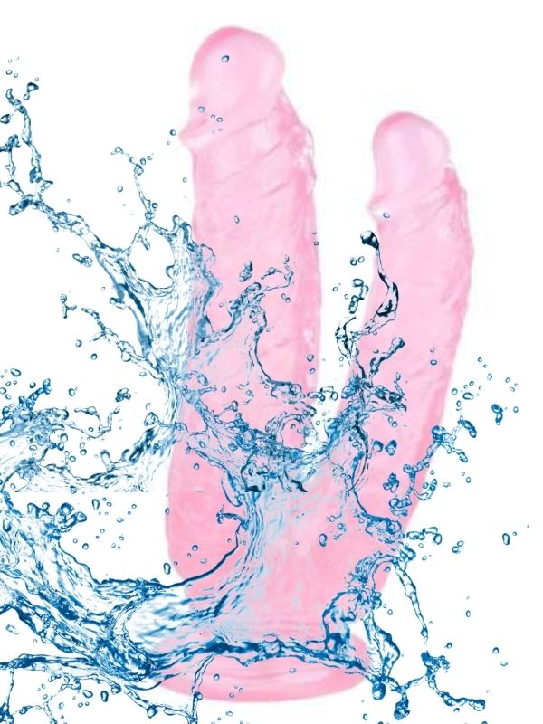Noctis 19cm Pembe Çiftli Dildo No:76 - Görsel 4