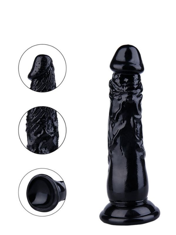 Noctis 20cm Siyah Dildo No:8 - Görsel 5
