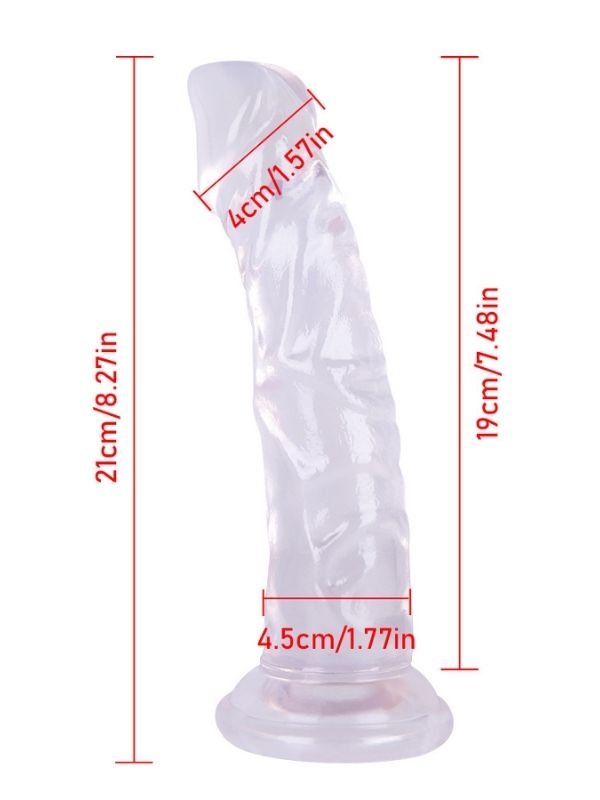 Noctis 21cm Beyaz Dildo No:77 - Görsel 5