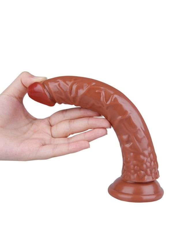Noctis 21cm Kahverengi Dildo No:20 - Görsel 5