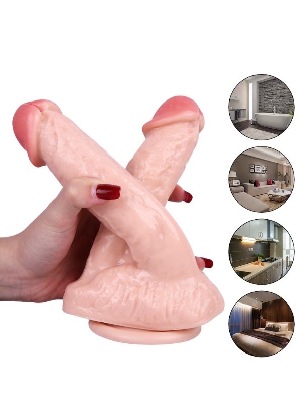 Noctis 21cm Realistik Çiftli Dildo No:61 - Görsel 4