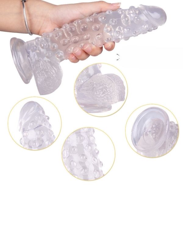 Noctis 24cm Beyaz Dildo No:40 - Görsel 3