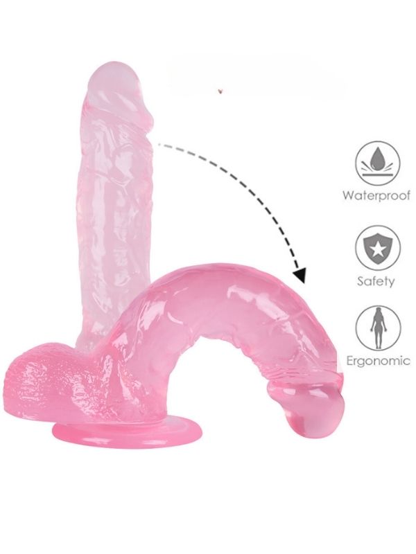 Noctis 24cm Pembe Dildo No:4 - Görsel 5
