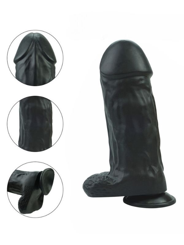Noctis 27cm Siyah Dildo No:2 - Görsel 5