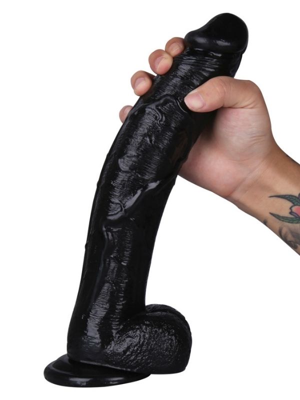 Noctis 30cm Siyah Dildo No:39 - Görsel 4