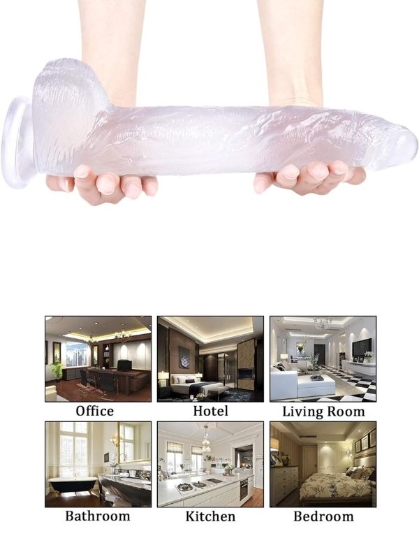 Noctis 32cm Beyaz Dildo No:6 - Görsel 3