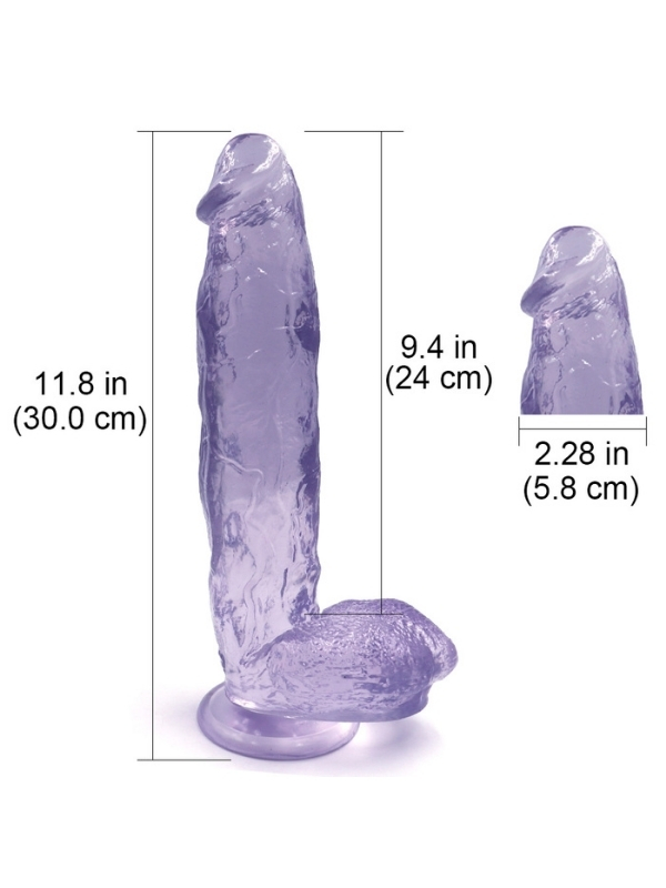 Noctis 32cm Mavi Dildo No:23 - Görsel 5