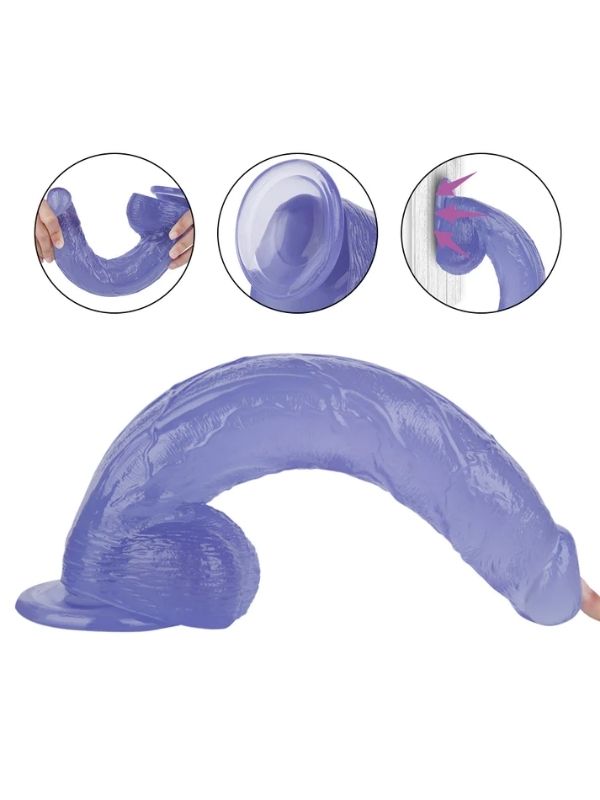 Noctis 32cm Mavi Dildo No:6 - Görsel 2