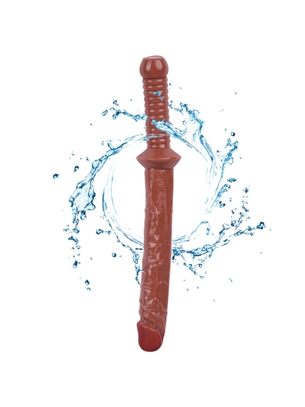 Noctis 39cm Kahverengi Realistik Kılıç Dildo No:162 - Görsel 3