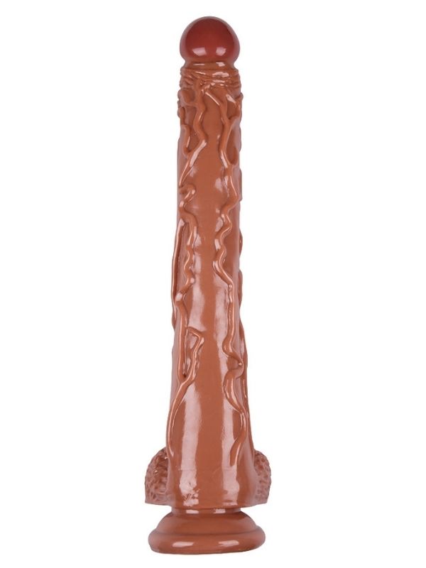 Noctis 42cm Kahverengi Dildo No:44 - Görsel 5