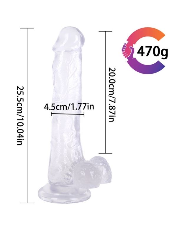 Noctis Beyaz 25,5cm Dildo No:1 - Görsel 5