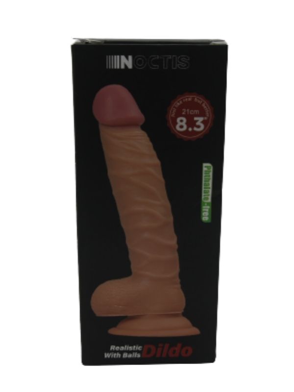 Noctis Realistik Gerçekçi Zenci Dildo 20 cm - Görsel 2
