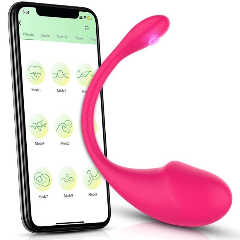 Noctis Telefon kontrollü Mor vibratör - Görsel 5