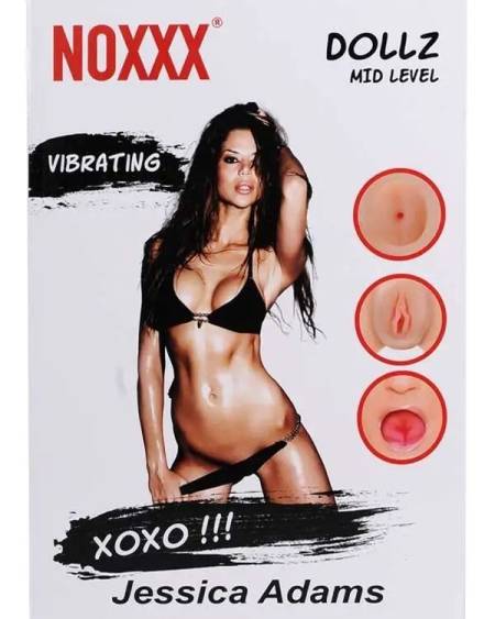 Noxx Jessica Adams Realistik Vajina Anüslü 3 İşlevli Şişme Kadın