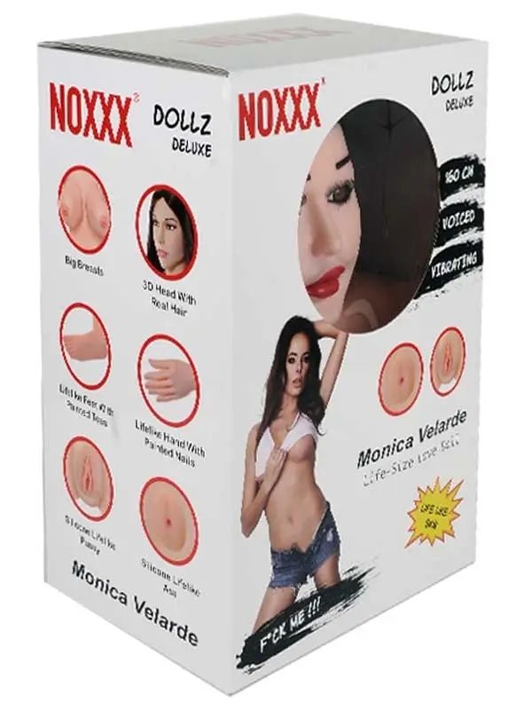 Noxx Monica Velarde Realistik Şişme Kadın - Görsel 2