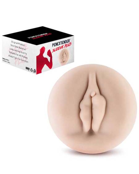 Penextender Sleeve Plus Penis Pompası Vajina Başlık