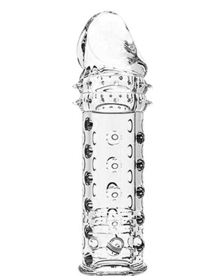 Penextender Tırtıklı Saydam Penis Kılıfı 16.3 cm