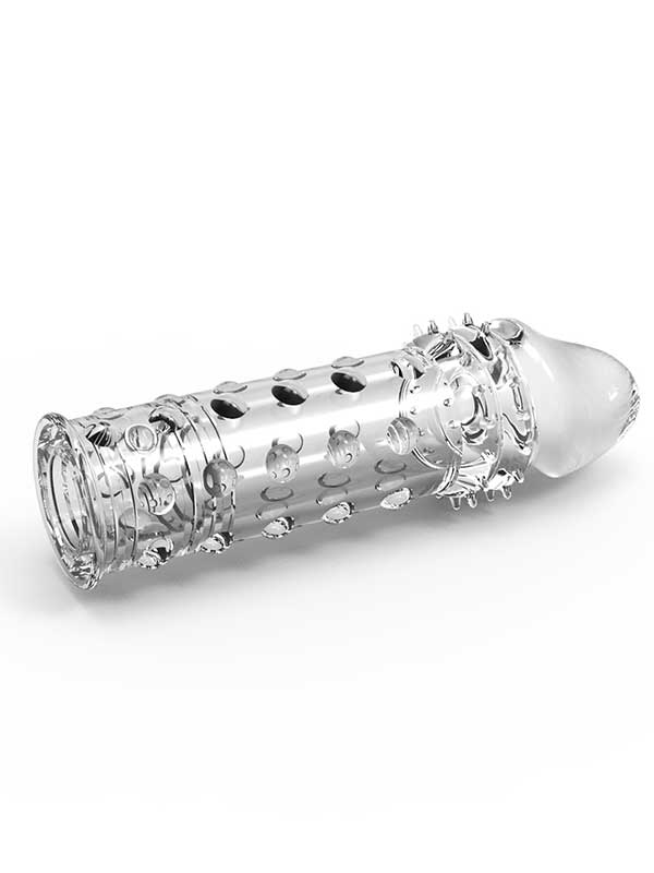Penextender Tırtıklı Saydam Penis Kılıfı 16.3 cm - Görsel 2