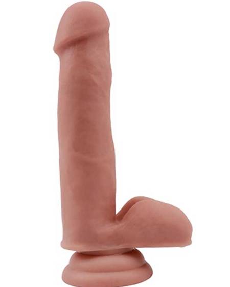 Philander Kıkırdaklı Gerçekçi Dildo - 18cm Ten