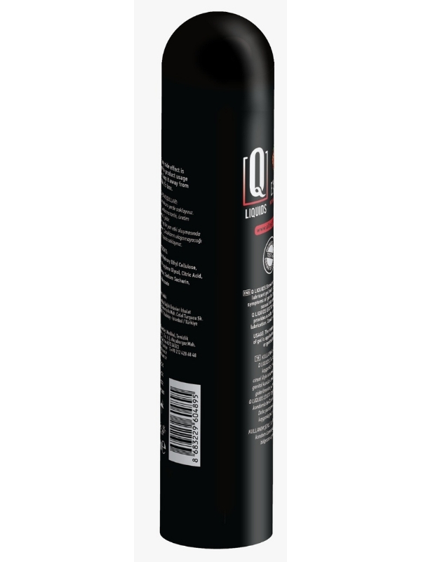 Q Liquids Exotic Çilek Aromalı 125 ML Su Bazlı Kayganlaştırı Jel - Görsel 2