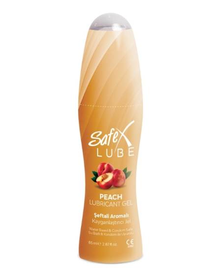 Safex Lube Kayganlaştırıcı Jel Şeftali 85 ml