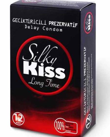 Silky Kiss Long Time Prezervatif