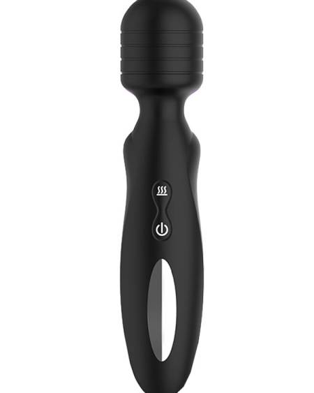 Xuanai Isıtmalı Şarjlı Wand Vibratör - Siyah