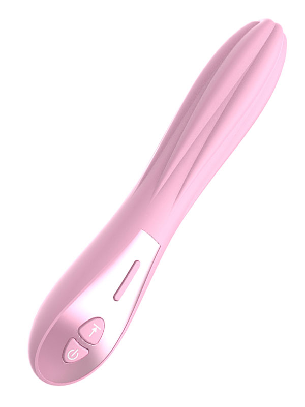 Xuanai Özel Kabartmalı Şarjlı Vibratör - Pembe Model 1 - Görsel 3