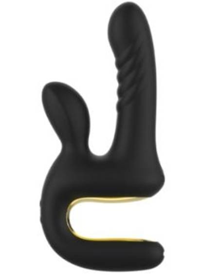 Censan Çift Motorlu Rabbit Vibratör – G-Spot & Klitoris Uyarıcı Şarjlı Masaj Aleti