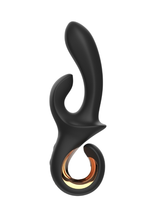 Censan Çift Uyarımlı Silikon Vibratör – G Noktası & Klitoris Uyarıcı, Ergonomik Tasarım