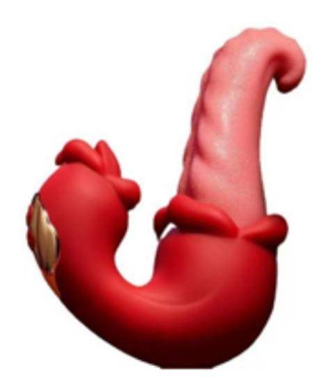 Censan Şarjlı Çift Uyarımlı Dil Rabbit Vibratör Silikon Titreşimli