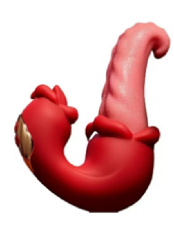 Censan Şarjlı Çift Uyarımlı Dil Rabbit Vibratör Silikon Titreşimli