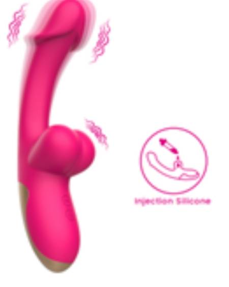 Censan Şarjlı Çift Uyarımlı Vibratör – G Noktası & Klitoris Uyarıcı, Ergonomik Silikon Tasarım